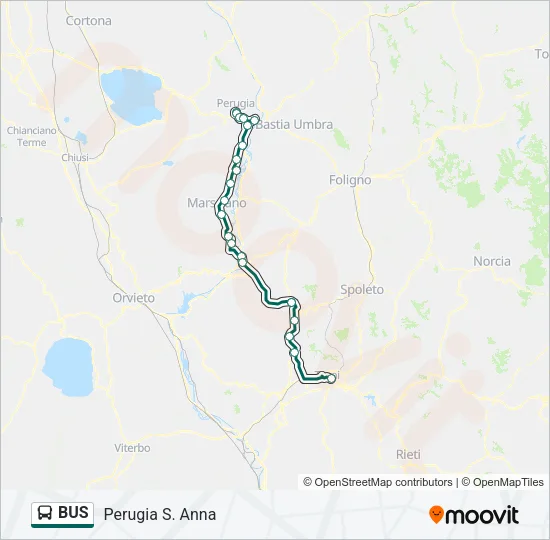 BUS Line Map