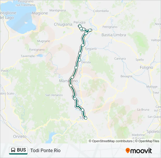 BUS Line Map