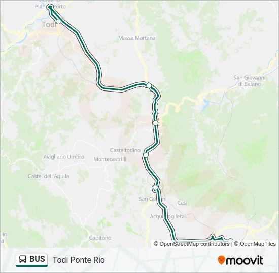 BUS Line Map