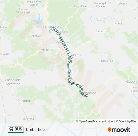 BUS Line Map
