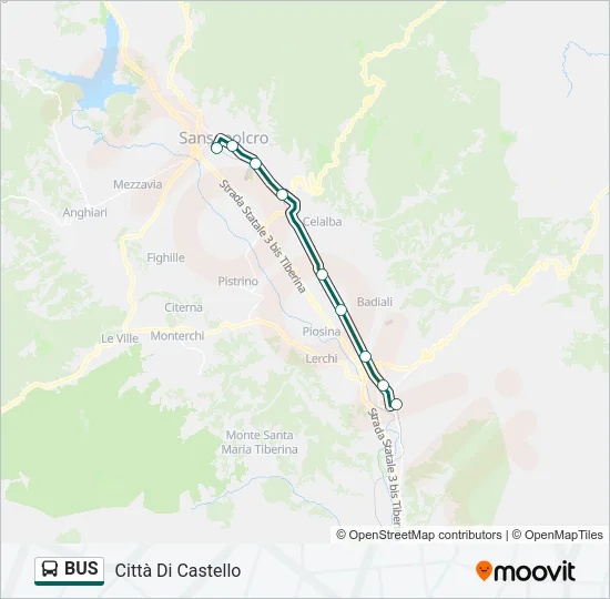 BUS Line Map