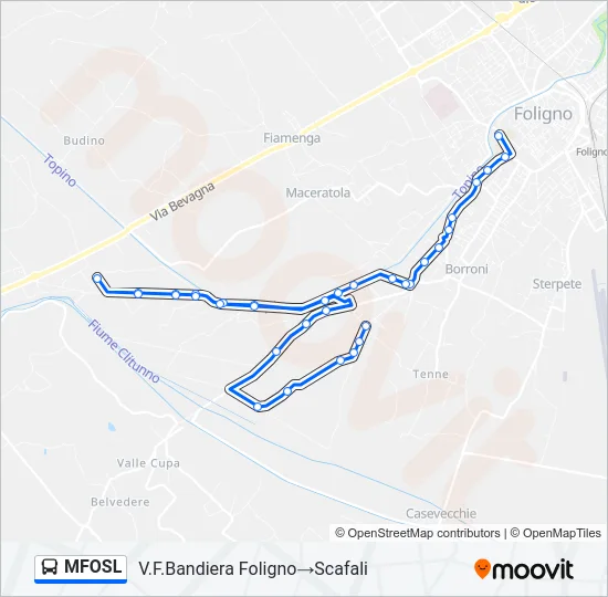 MFOSL Bus Line Map