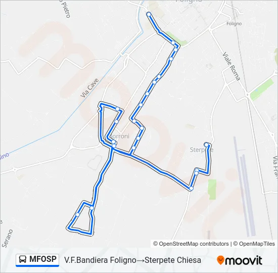 MFOSP Bus Line Map