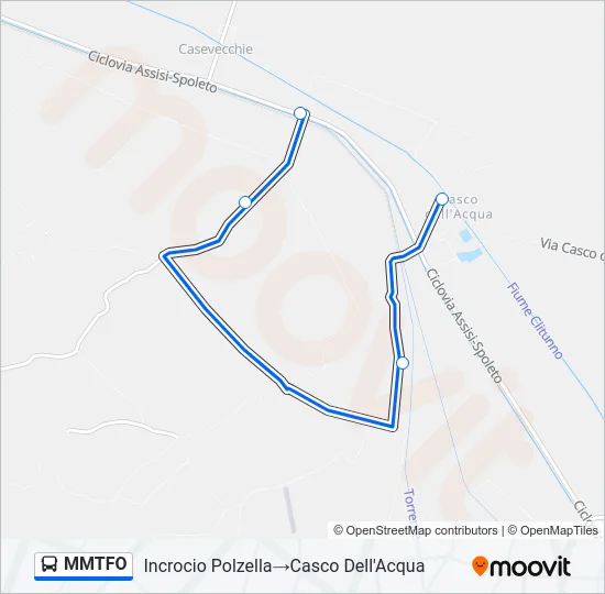 MMTFO Bus Line Map