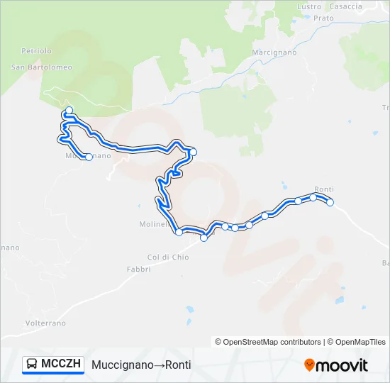 MCCZH Bus Line Map