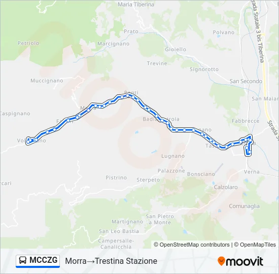 MCCZG Bus Line Map