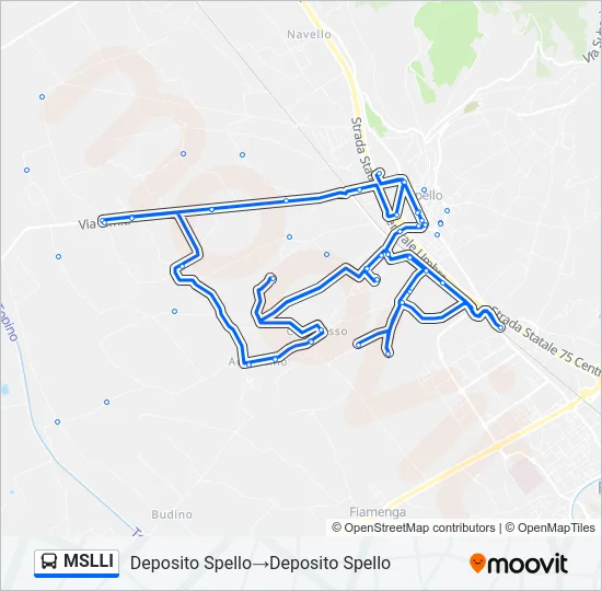 MSLLI Bus Line Map