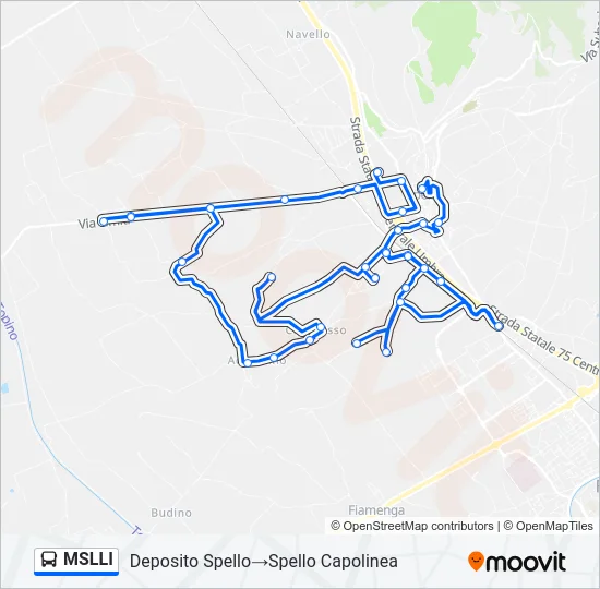 MSLLI Bus Line Map