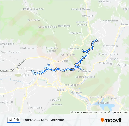 14/ Bus Line Map