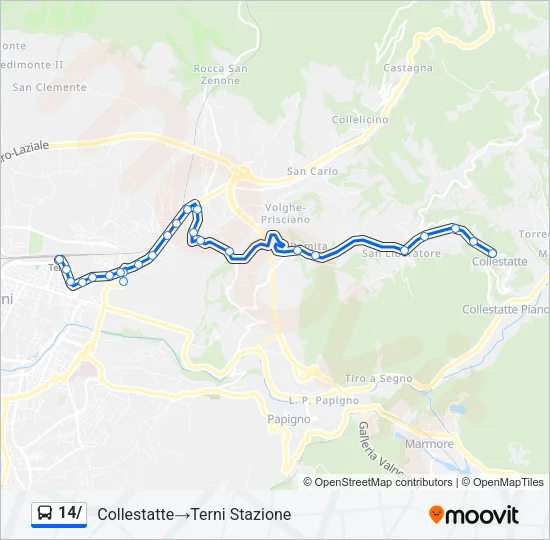 14/ Bus Line Map