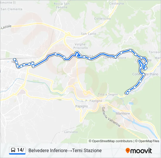 14/ Bus Line Map
