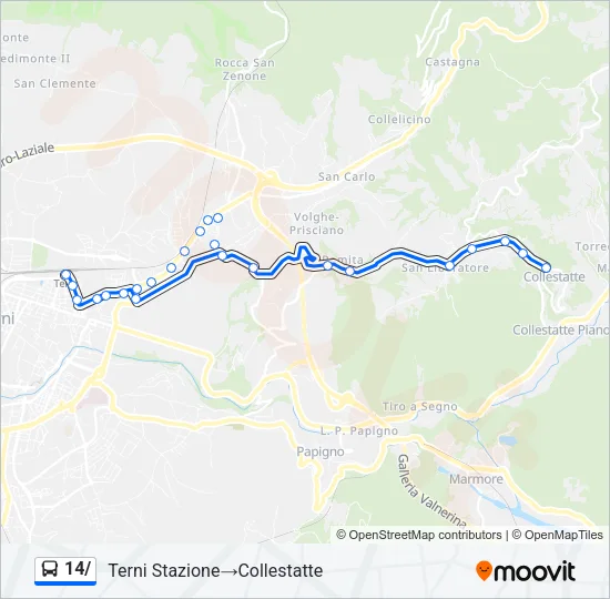 14/ Bus Line Map