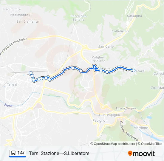 14/ Bus Line Map