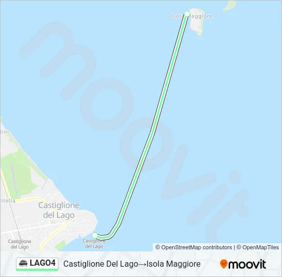 LAGO4 Ferry Line Map