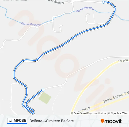 MFOBE Bus Line Map