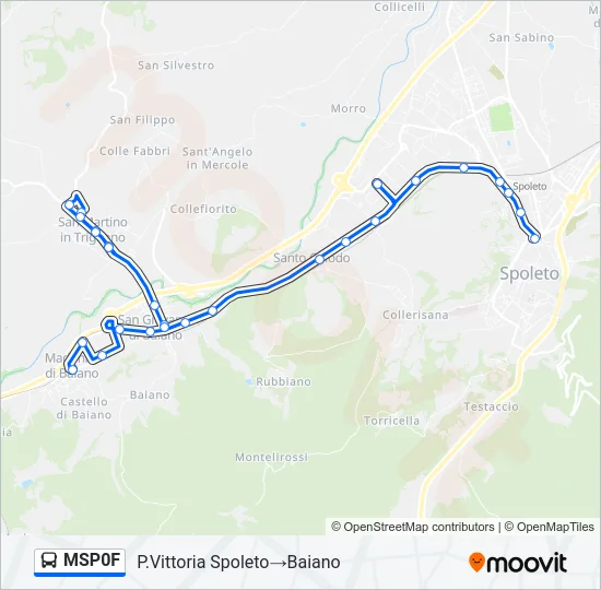 MSP0F Bus Line Map