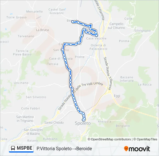 MSPBE Bus Line Map