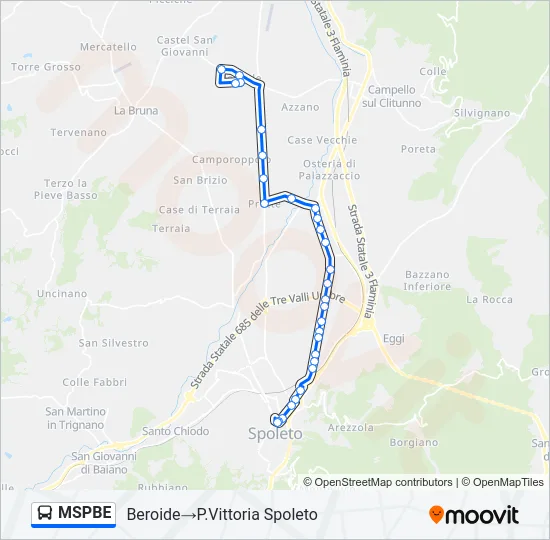MSPBE Bus Line Map