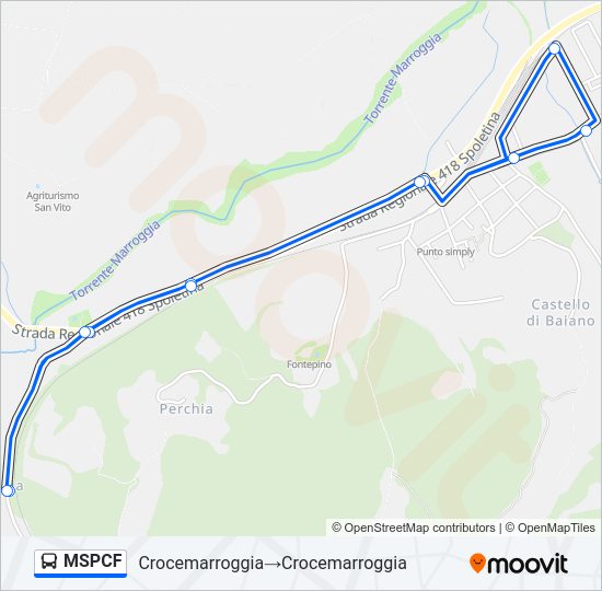 MSPCF Bus Line Map