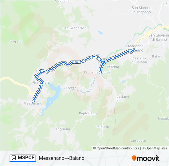 MSPCF Bus Line Map