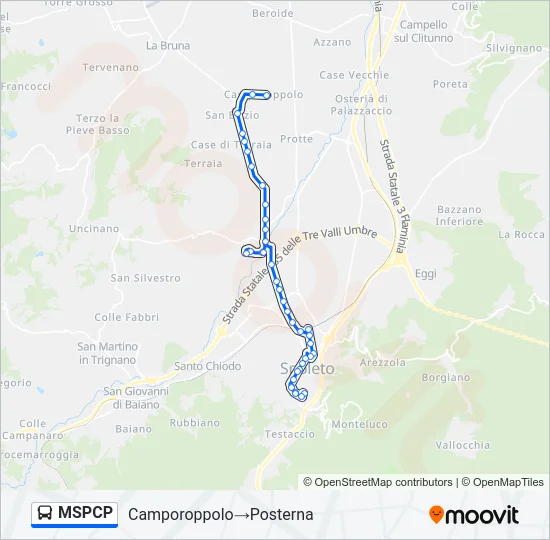 MSPCP Bus Line Map