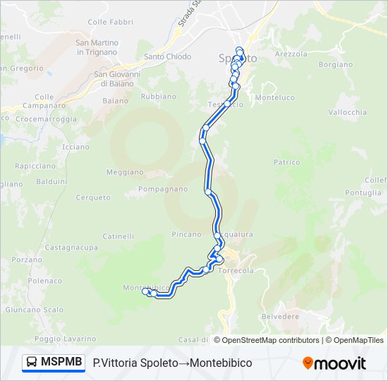 MSPMB Bus Line Map
