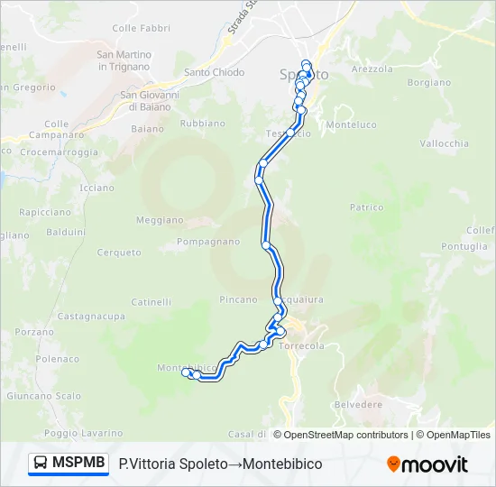MSPMB Bus Line Map