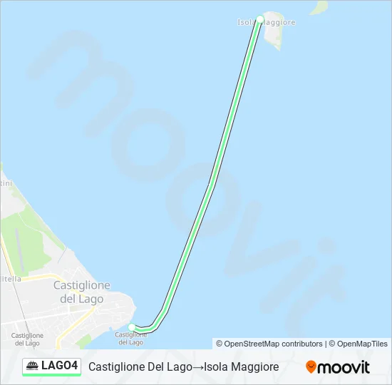 LAGO4 Ferry Line Map