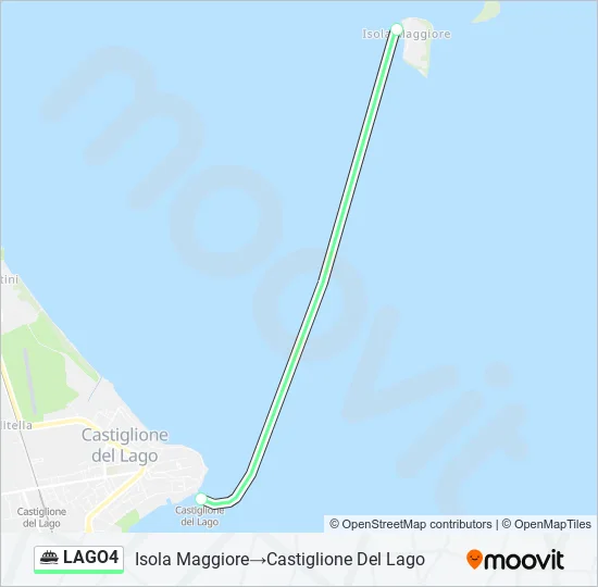 LAGO4 Ferry Line Map