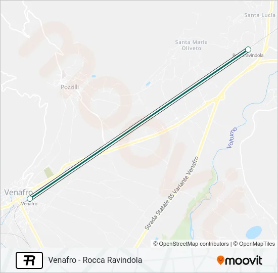 R Train Line Map