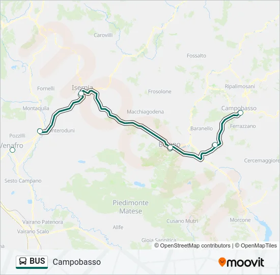 BUS Line Map