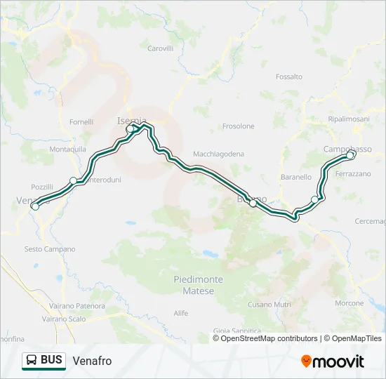 BUS Line Map