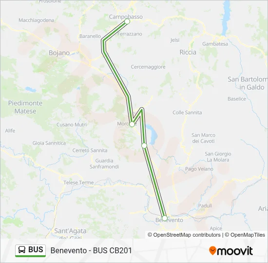 Bus Line Map