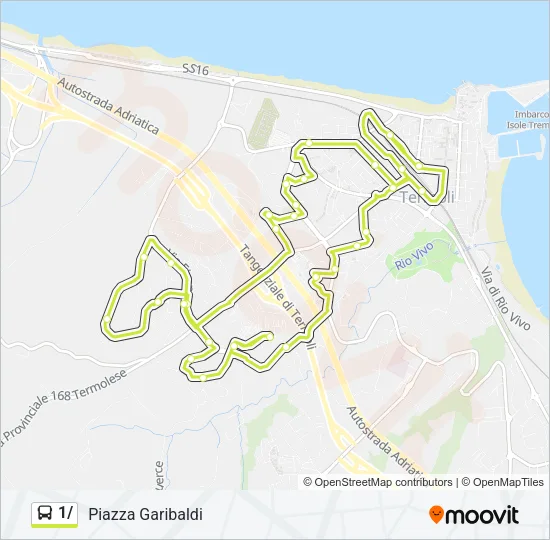 1/ Bus Line Map