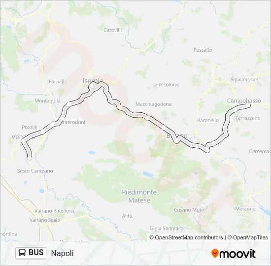 BUS Line Map