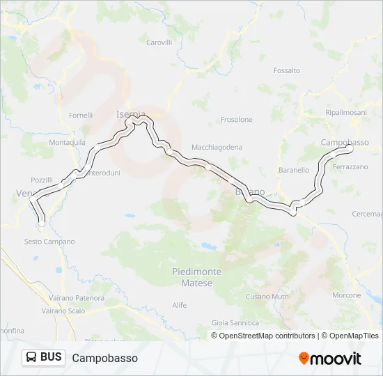 BUS Line Map