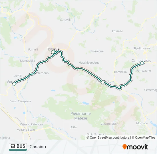 BUS Line Map