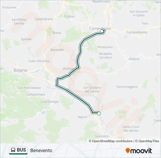 BUS Line Map