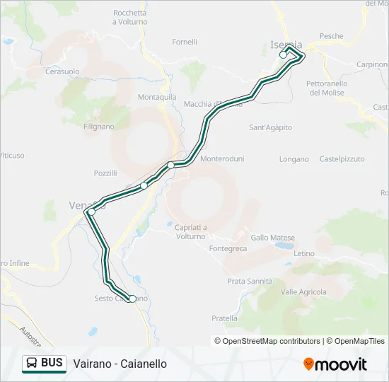 BUS Line Map
