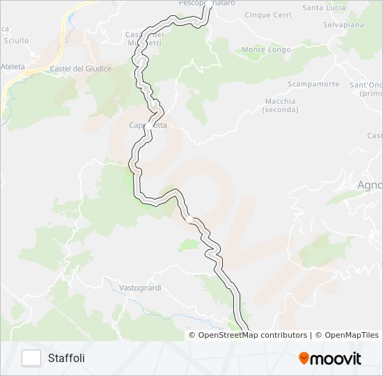 CB 022BIS bus Line Map