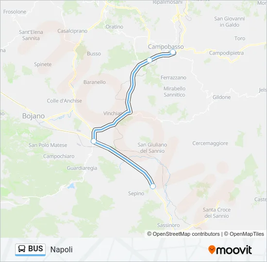 BUS Line Map