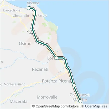 R Train Line Map