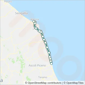R Train Line Map