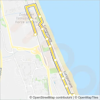 NAV Bus Line Map