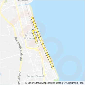 NAV Bus Line Map