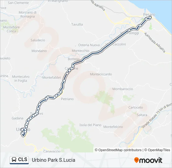 CLS Bus Line Map