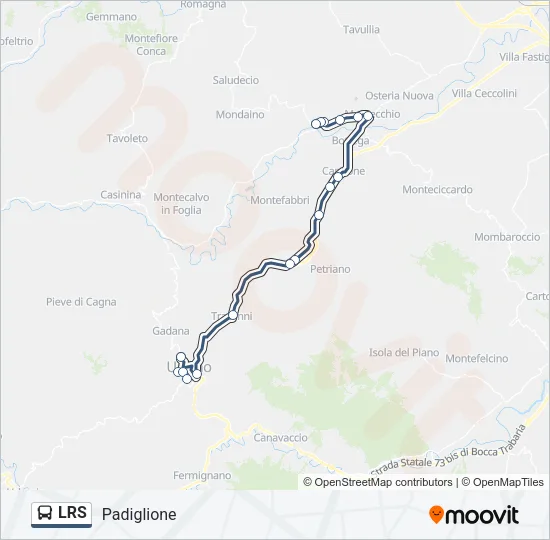 LRS Bus Line Map