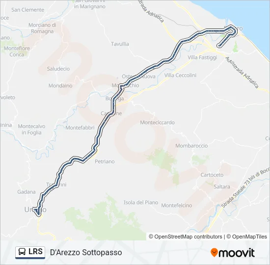 LRS Bus Line Map