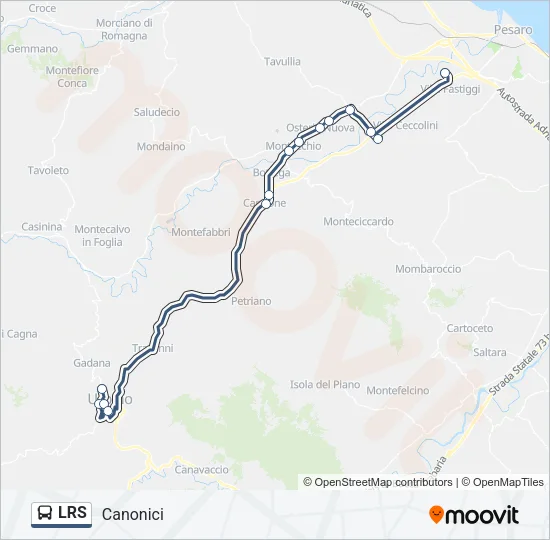 LRS Bus Line Map