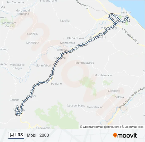 LRS Bus Line Map
